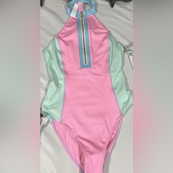 NWT Hurley × LoveShackFancy Max One Piece Swimsuit Size Large - Picture 2 of 4